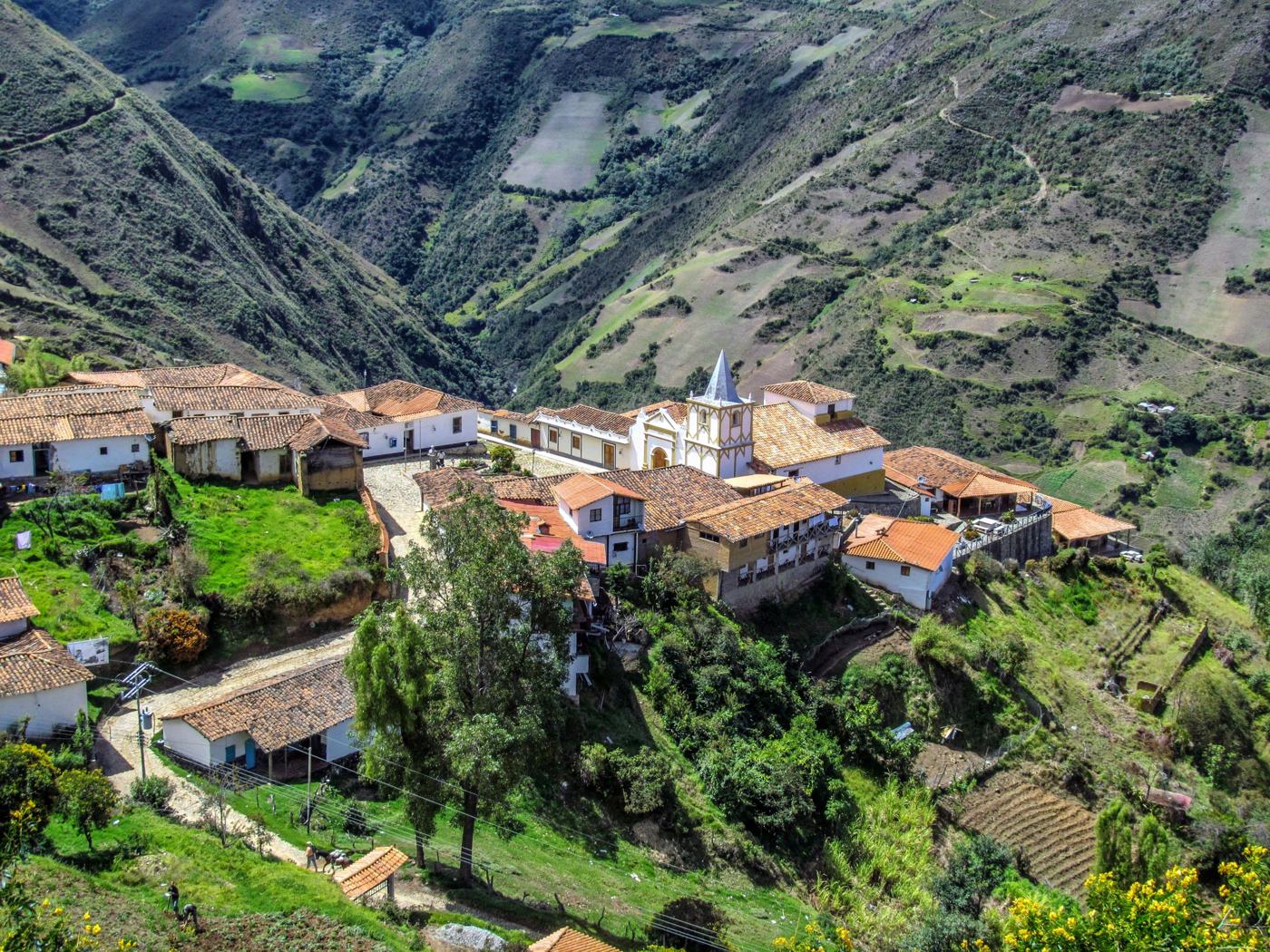 Hillside village
